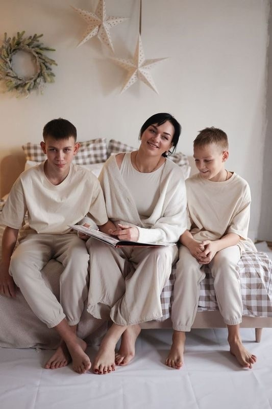 Новогодняя фотосесиия Альбина Тимур и Давид. Фотограф ANNA GEREIHAN