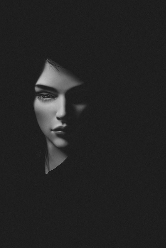 Творческие съёмки. Ombra di seta — вязаная одежда для BJD кукол из шёлка