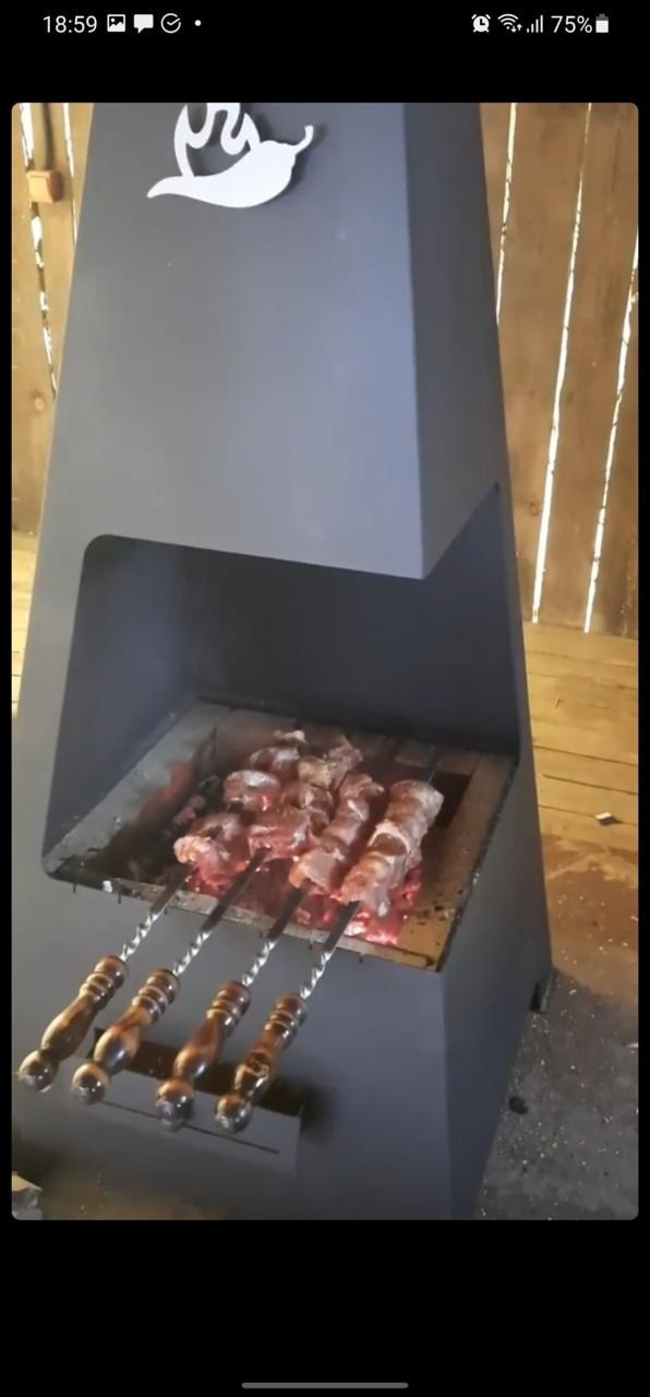 Уличный камин-мангал. Купить / заказать мангал для дома в Краснодаре от производителя «Мангал Мастер»