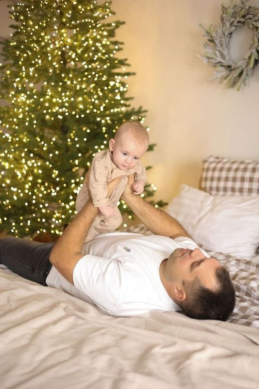 Новогодняя фотосессия. Надя, Денис и Макс. Фотограф ANNA GEREIHAN