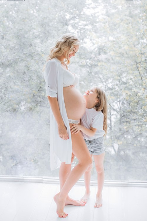 Фотосессия беременных со старшими детьми. Семейный и женский фотограф в Санкт-Петербурге Виктория Кострова