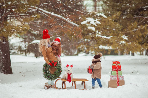 Новогодняя прогулка. Фотограф Виктория Каткова