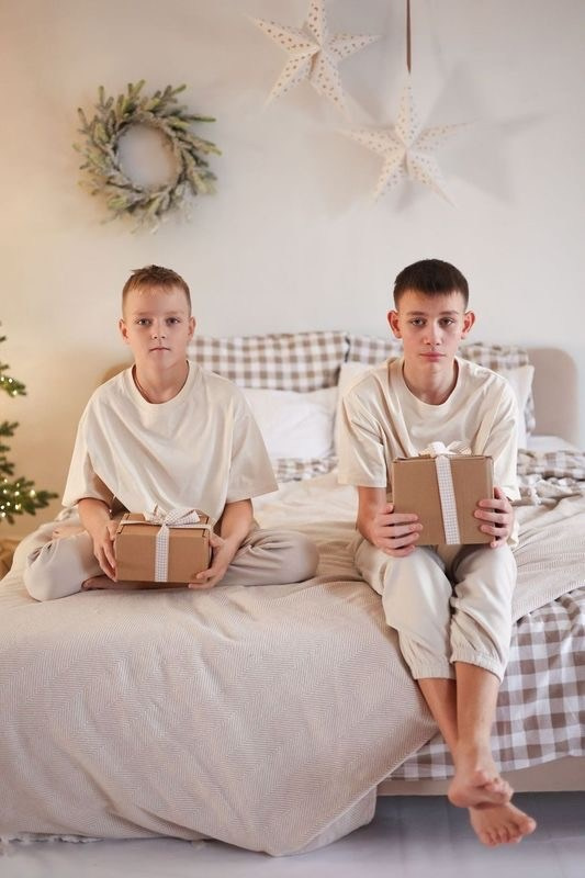 Новогодняя фотосесиия Альбина Тимур и Давид. Фотограф ANNA GEREIHAN