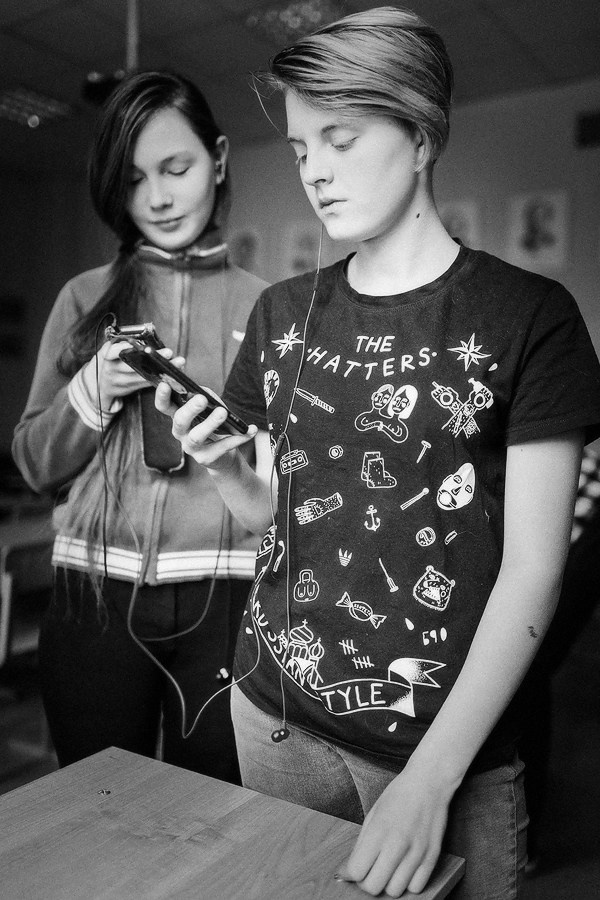 Фоторепортаж со школьного урока 4-го класса. Репортажный фотограф Борис Геер