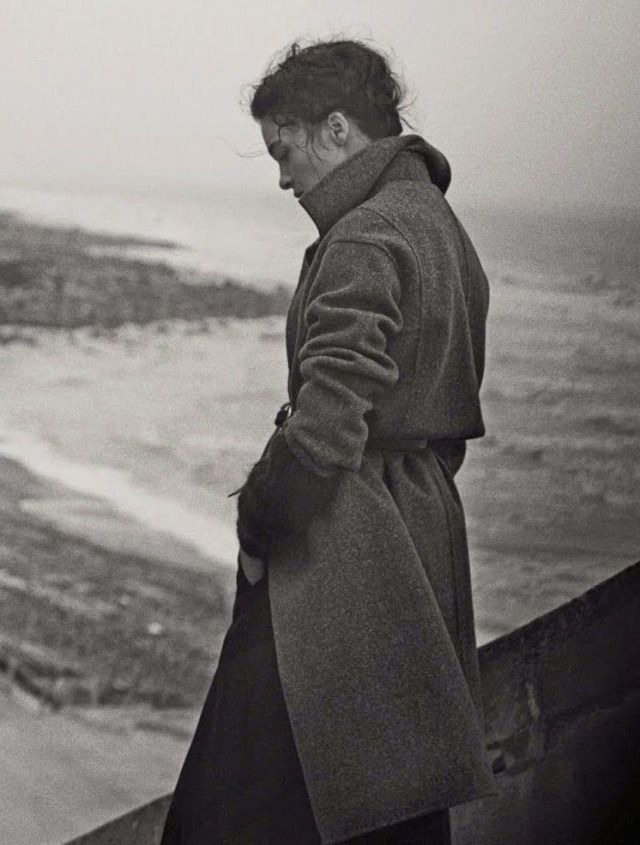 Девушка +в пальто фотосессия