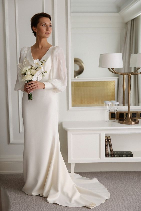 Образы основного платья ВДОХНОВЕНИЕ 2024. Свадебный и репортажный фотограф Элина Козырьянова