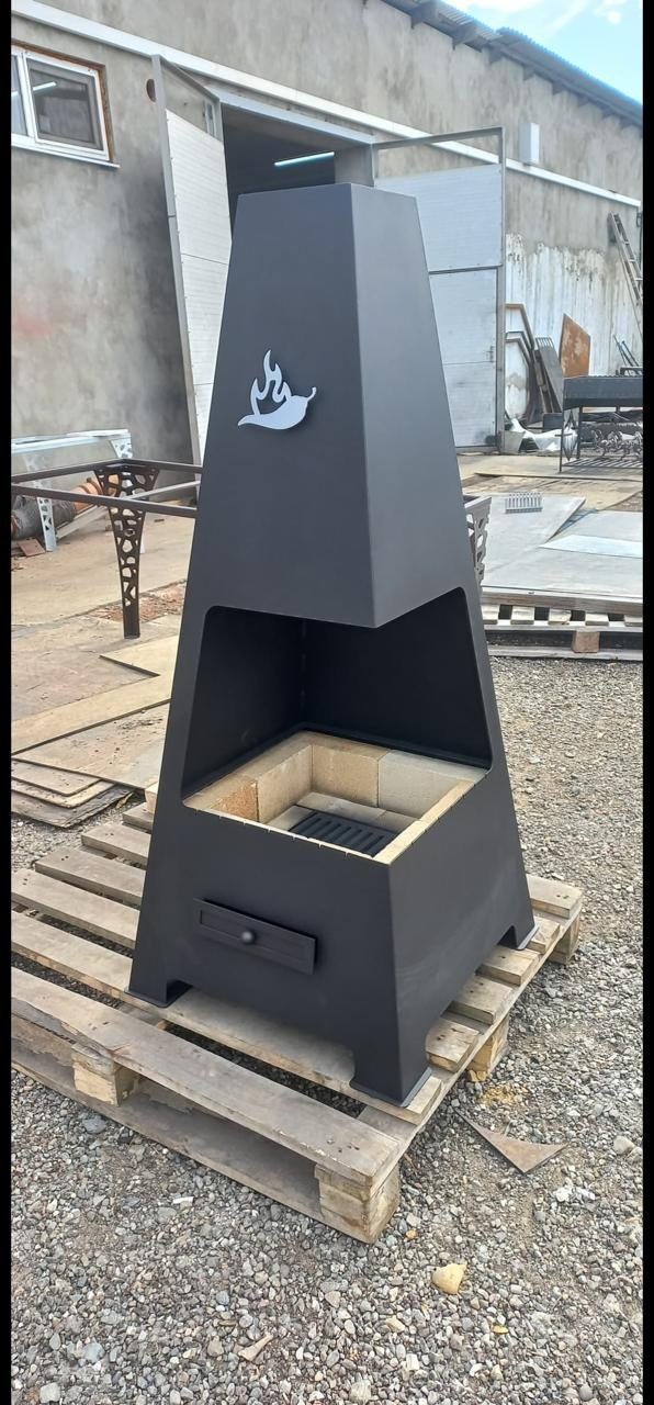 Уличный камин-мангал. Купить / заказать мангал для дома в Краснодаре от производителя «Мангал Мастер»
