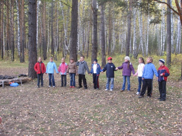 3 класс выезд в лес 21.09.2009. Семейный, Свадебный фотограф СПБ Питер— Романова Екатерина
