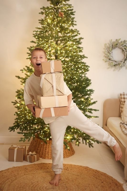 Новогодняя фотосесиия Альбина Тимур и Давид. Фотограф ANNA GEREIHAN