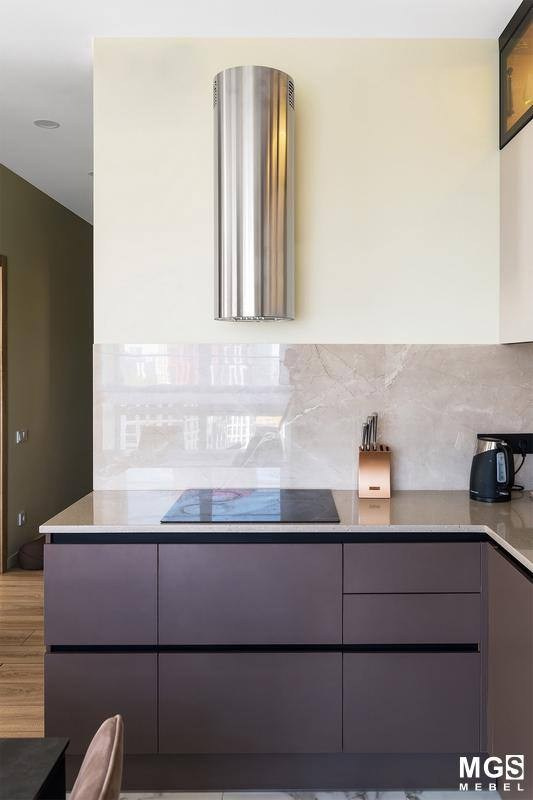 Дизайн современной кухни с мебелью от производителя кухонь для жизни МГС мебель
