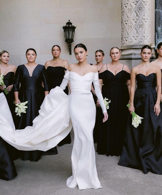 Образы основного платья ВДОХНОВЕНИЕ 2024. Свадебный и репортажный фотограф Элина Козырьянова