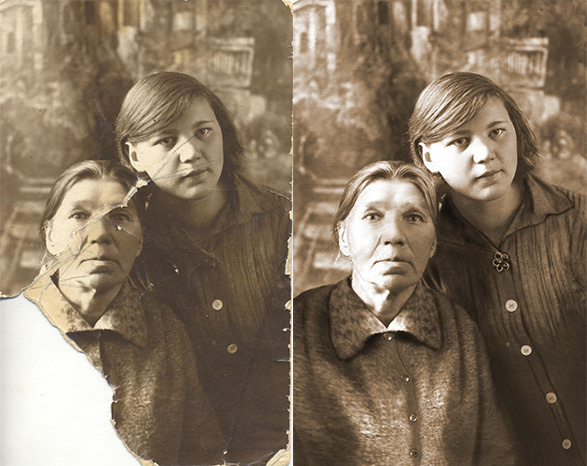 Реставрация фотографий. ФотоЦентр «ФотоФокус» на Авиамоторной