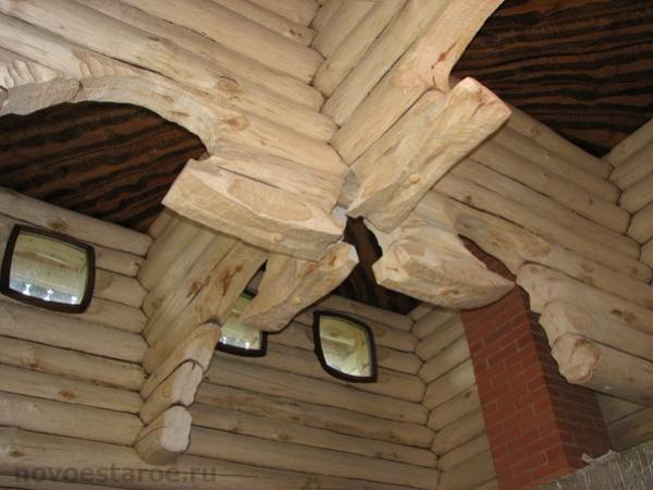 Интерьеры. Новое Старое — русское деревянное зодчество