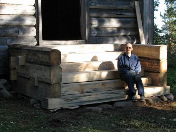 Лестницы, ступени, крыльца. Новое Старое — русское деревянное зодчество