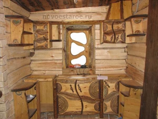 Интерьеры. Новое Старое — русское деревянное зодчество