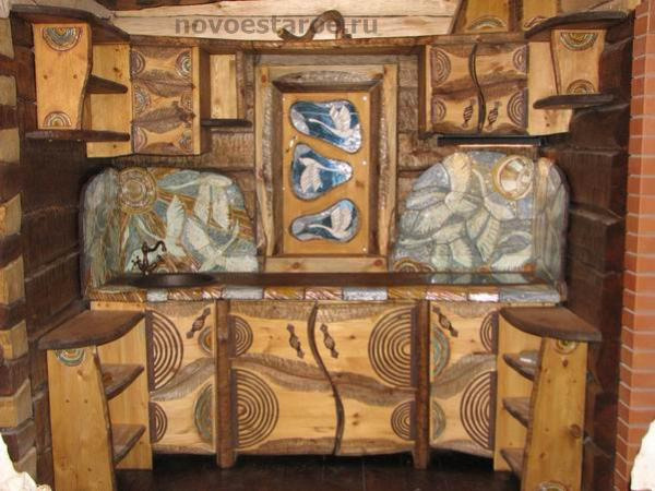 Мебель. Новое Старое — русское деревянное зодчество