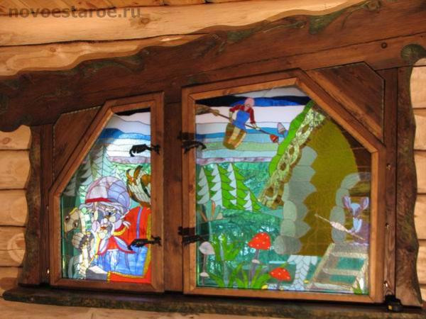 Косящатые окна. Новое Старое — русское деревянное зодчество