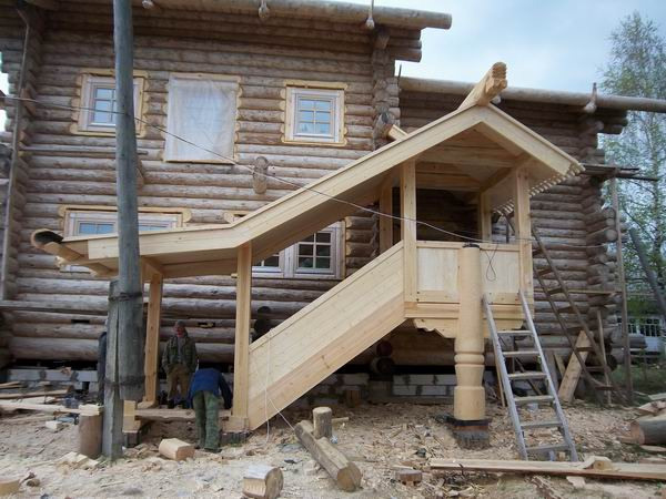 Лестницы, ступени, крыльца. Новое Старое — русское деревянное зодчество