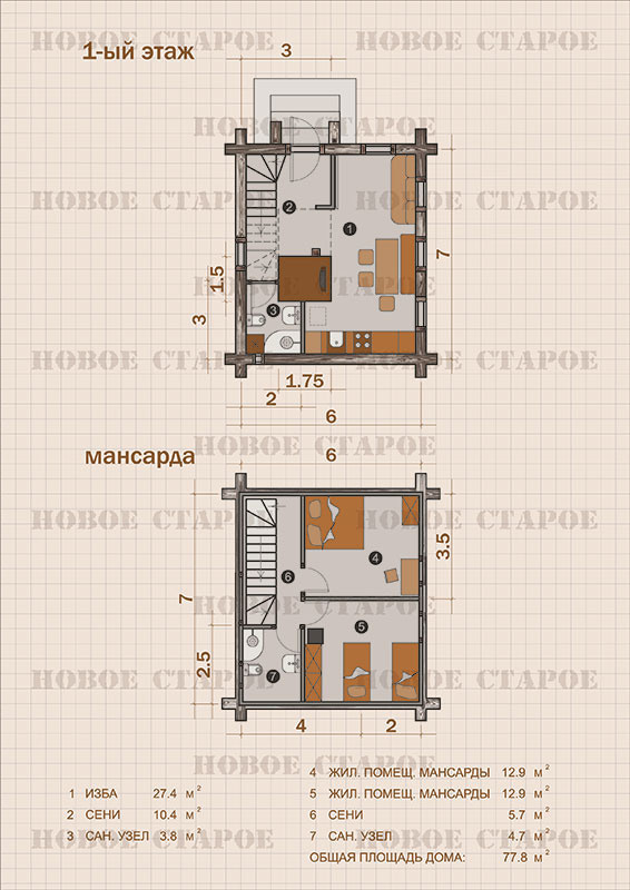 Дом «Селянин». Новое Старое — русское деревянное зодчество