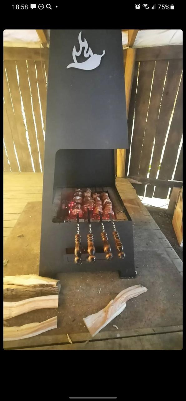 Уличный камин-мангал. Купить / заказать мангал для дома в Краснодаре от производителя «Мангал Мастер»