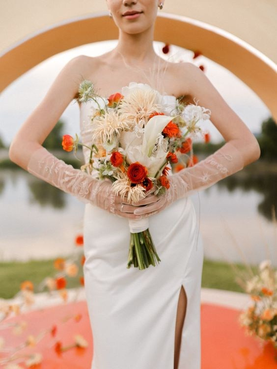 Свадебные букеты 2024. Свадебный и репортажный фотограф Элина Козырьянова
