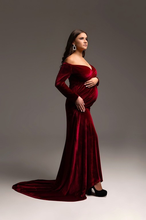 Платье бархат со шлейфом р.46-52. Ольга Поспелова — семейный фотограф в Екатеринбурге