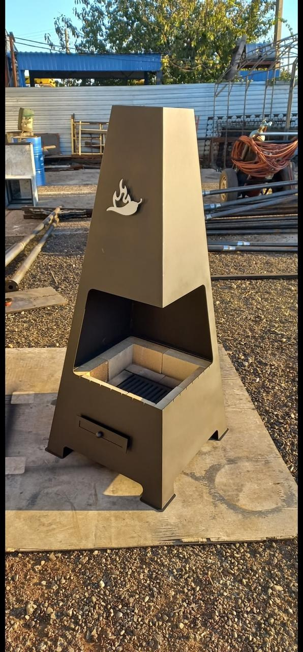 Уличный камин-мангал. Купить / заказать мангал для дома в Краснодаре от производителя «Мангал Мастер»