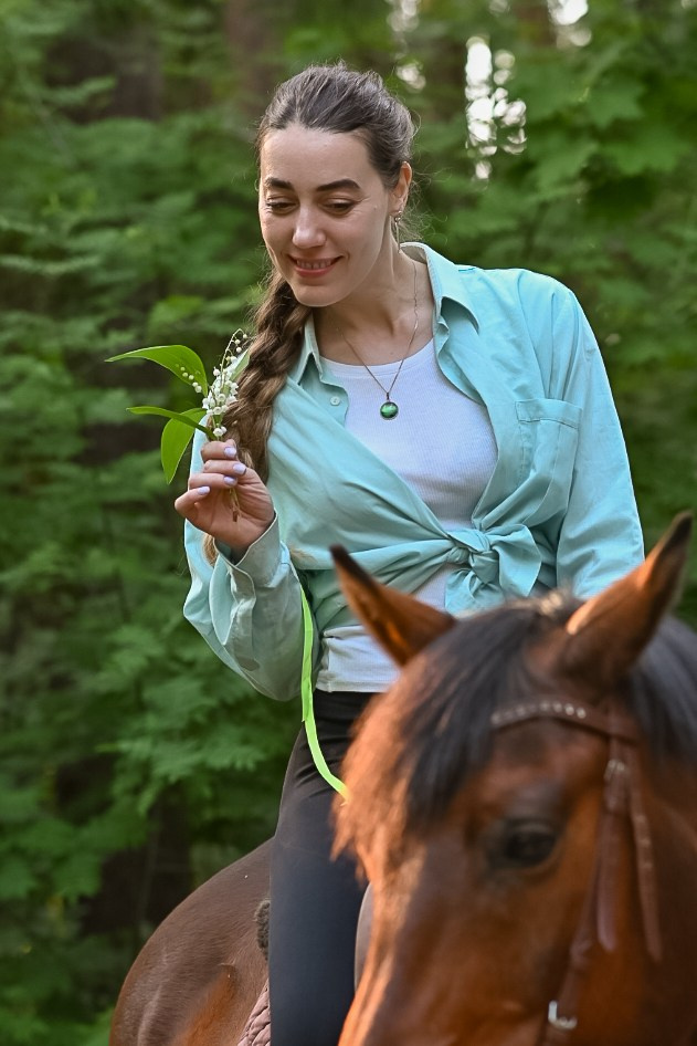 Фотопрогулка верхом. LifeStyle фотограф Анна Воробьёва Санкт-Петербург