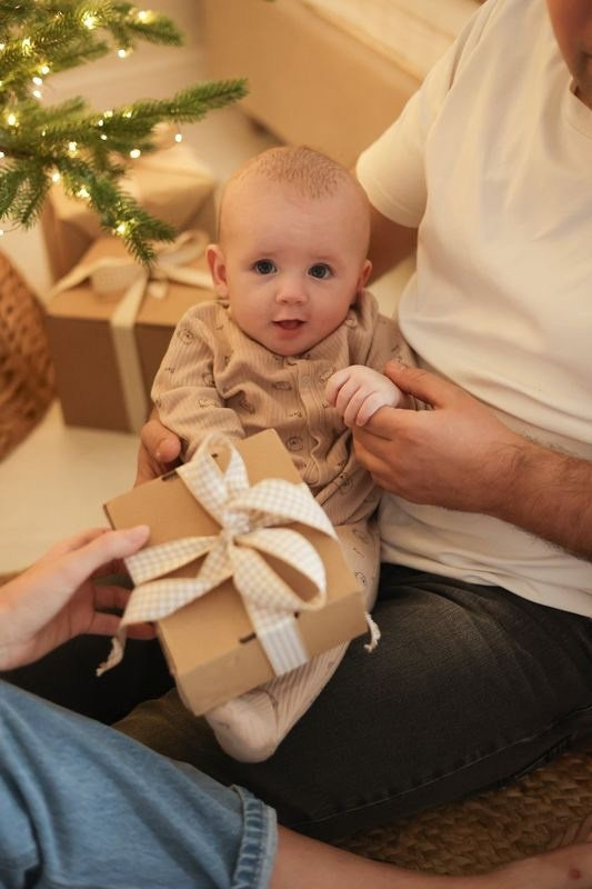 Новогодняя фотосессия. Надя, Денис и Макс. Фотограф ANNA GEREIHAN