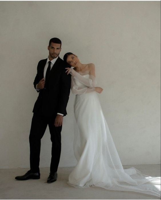 Образы основного платья ВДОХНОВЕНИЕ 2024. Свадебный и репортажный фотограф Элина Козырьянова