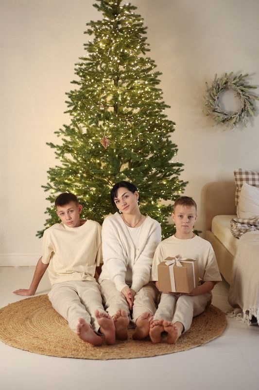 Новогодняя фотосесиия Альбина Тимур и Давид. Фотограф ANNA GEREIHAN