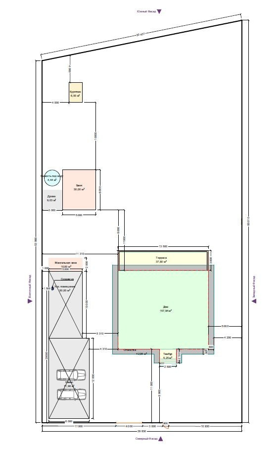 Обмерные планы. Визуализатор интерьера