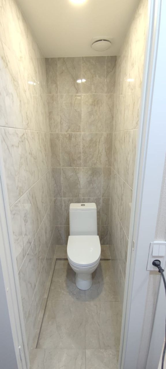 Ремонт ванной, туалета, прихожей на Большевиков. Делаем ремонт квартир в Санкт-Петербурге