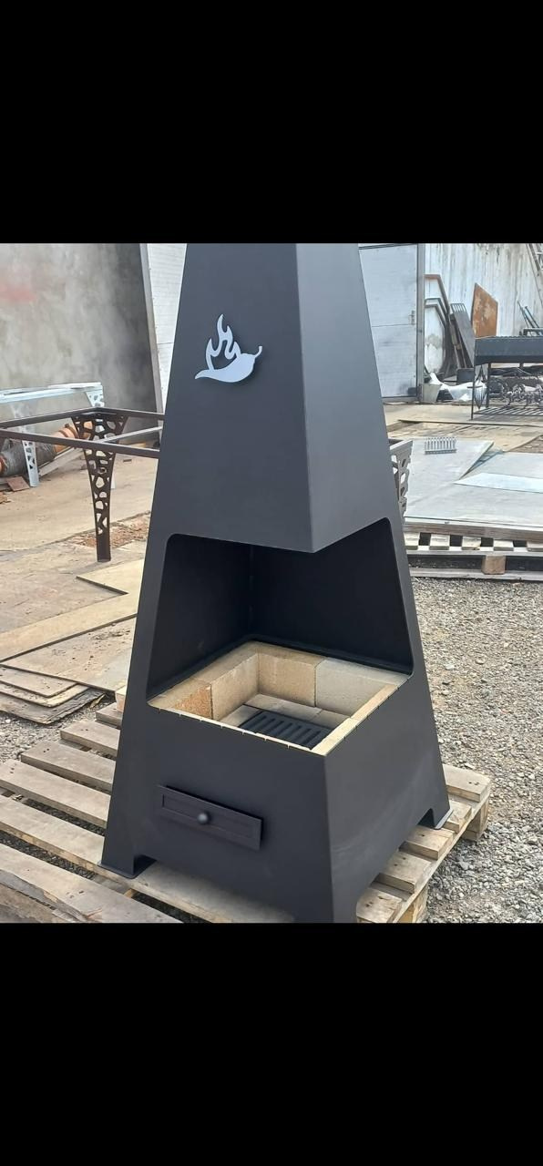 Уличный камин-мангал. Купить / заказать мангал для дома в Краснодаре от производителя «Мангал Мастер»