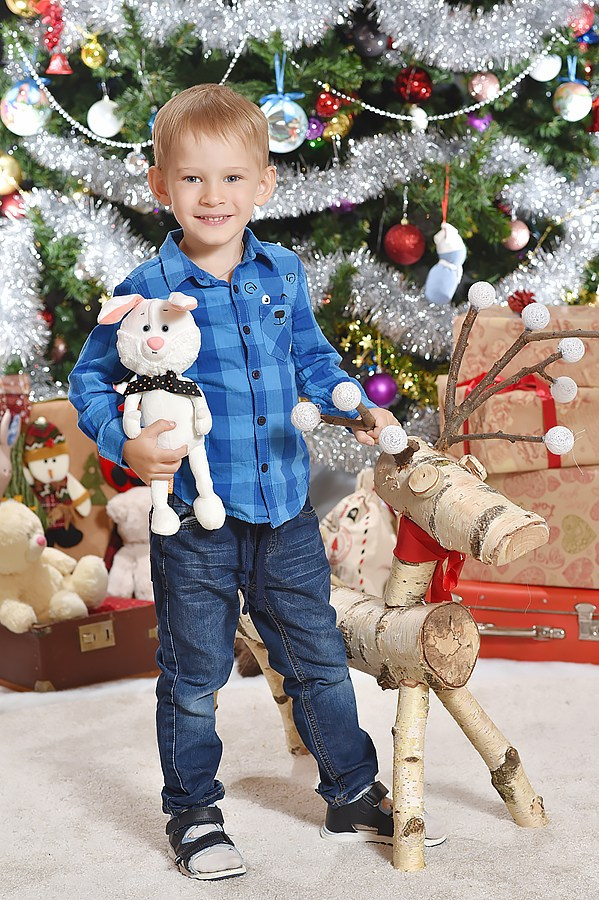 Новогодняя фотосессия в детском саду. Фотовидеомейкер Виктор Павленко