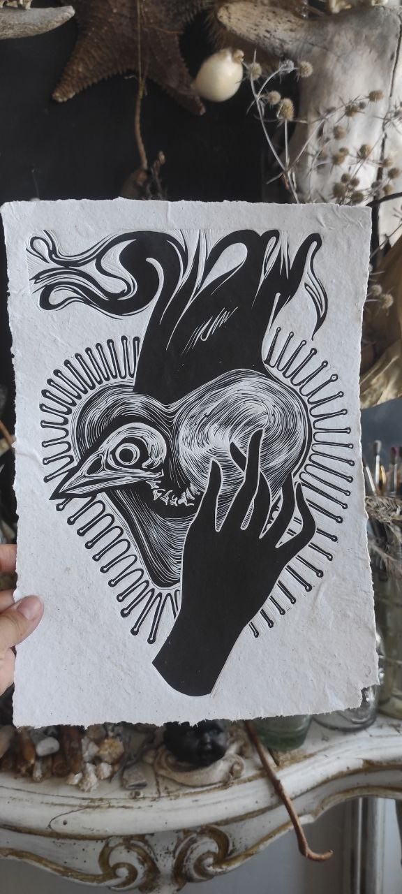 Бумага ручной работы. Фотография Стремского