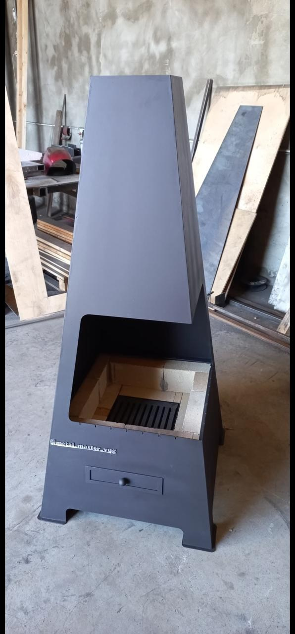 Уличный камин-мангал. Купить / заказать мангал для дома в Краснодаре от производителя «Мангал Мастер»