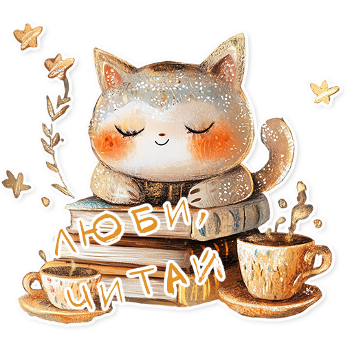 Новогодняя серия «Глинтвейн. Котики. Книги». AI-художник, контентмейкер, режиссёр Наталия Жданович