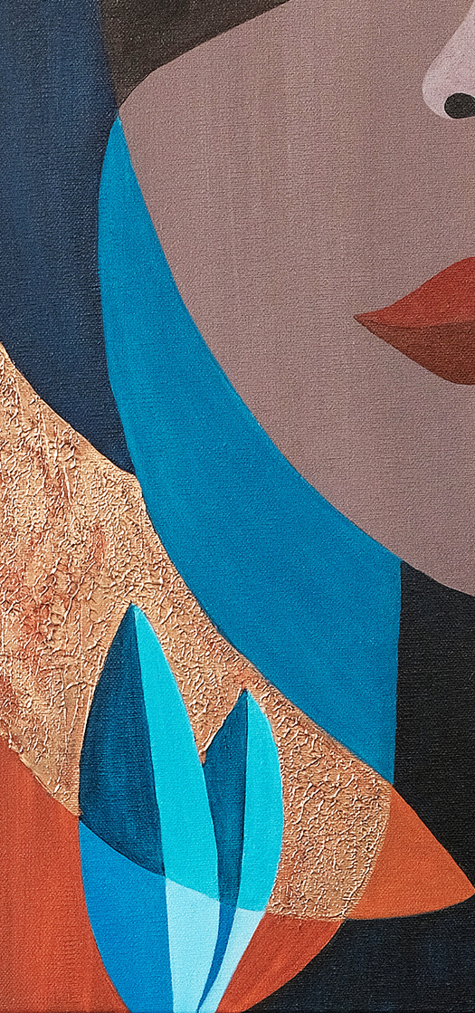 Дуальность. Художник Анастасия Кисткина, Петербург