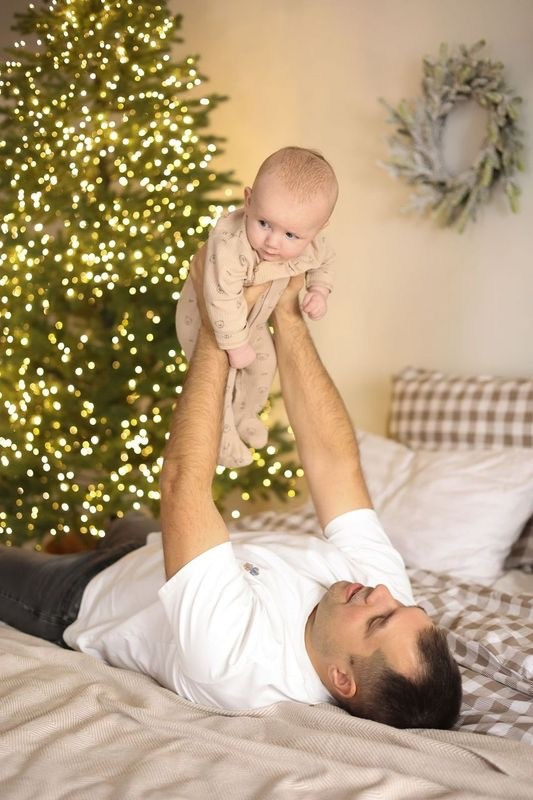 Новогодняя фотосессия. Надя, Денис и Макс. Фотограф ANNA GEREIHAN