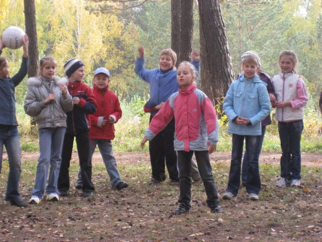 3 класс выезд в лес 21.09.2009. Семейный, Свадебный фотограф СПБ Питер— Романова Екатерина