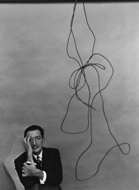 портретная фотография Арнольда Ньюмана с известной личностью