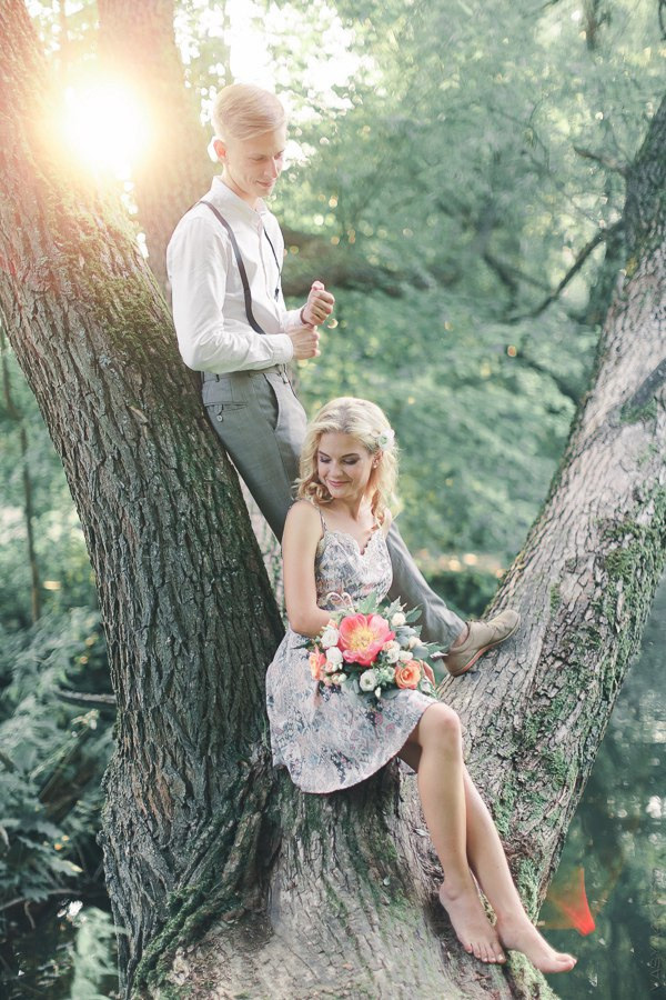 Шикарное свадебное платье невесты