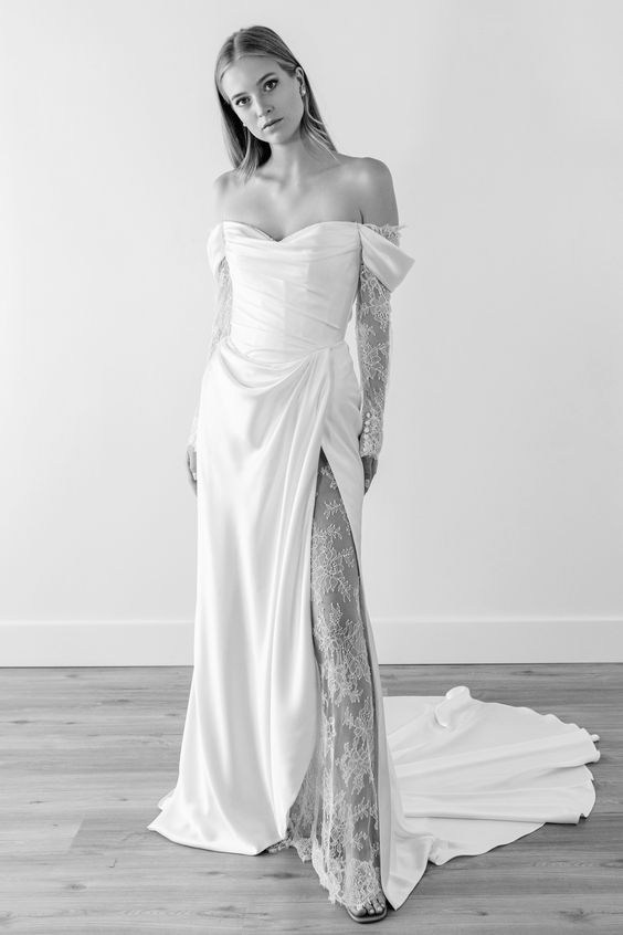 Образы основного платья ВДОХНОВЕНИЕ 2024. Свадебный и репортажный фотограф Элина Козырьянова