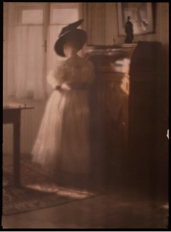 мягкие художественные портреты детей в стиле пикториализма Карла Кюна