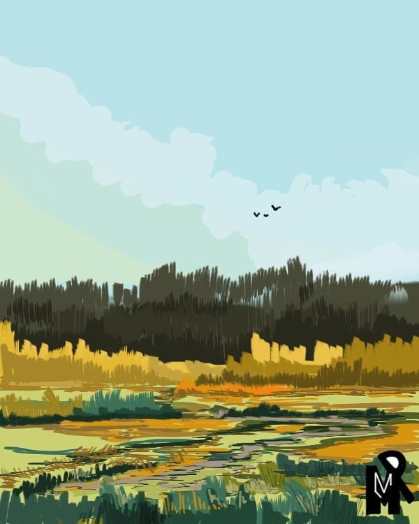 Миничкин Павел - пейзаж. Миничкин Павел. Миничкин Павел иллюстрации. Миничкин Павел компьютерная графика. 