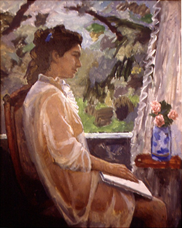 «Портрет Долорес» 1998 год Собр. Д. Томас. Мадрид. Художник Величко Вадим Семёнович