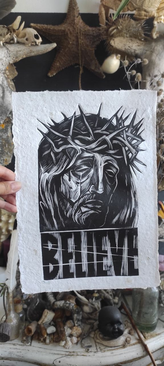 Бумага ручной работы. Фотография Стремского