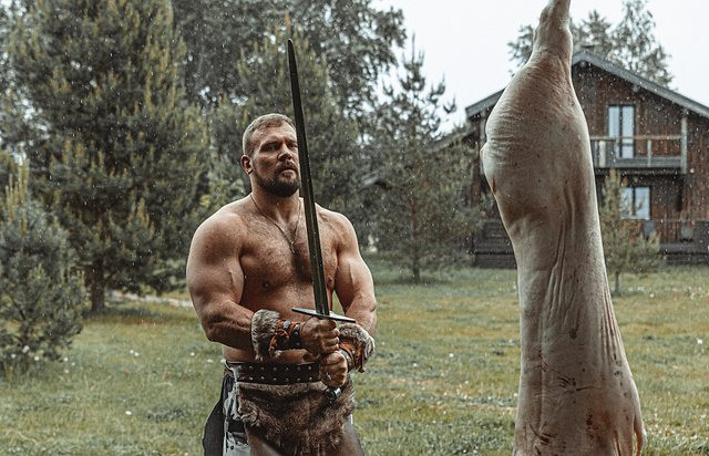 Битва на Волге. Викинги. Фотограф Андрей Слынченко