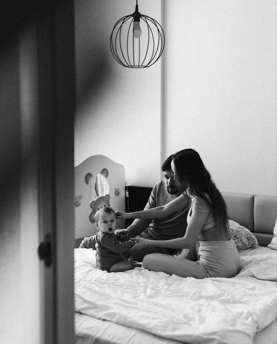 Семейная с малышом, дома. Фотограф в Иркутске Кристина Телегина